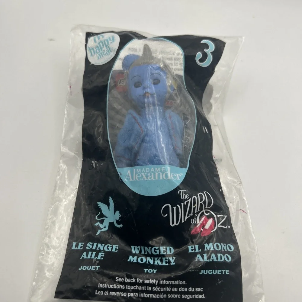 McDonald's Wizard of Oz Madame‎ Alexander Happy Meal Toy 2008 Set Of 5 Sealed